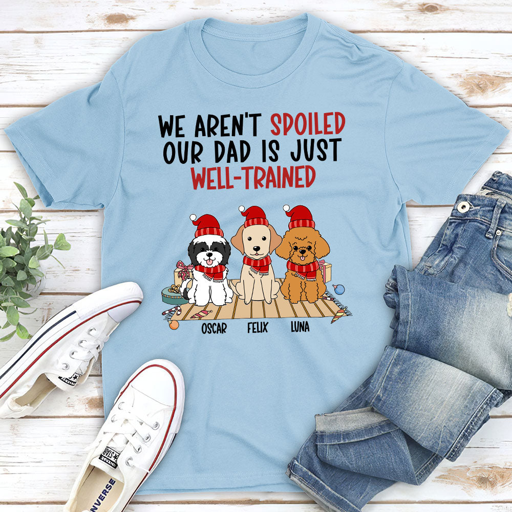 Well Trained Mom - Personalized Custom Premium T-shirt