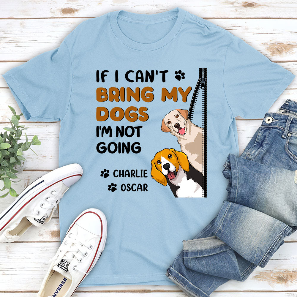 Bring Dog - Personalized Custom Unisex T-shirt