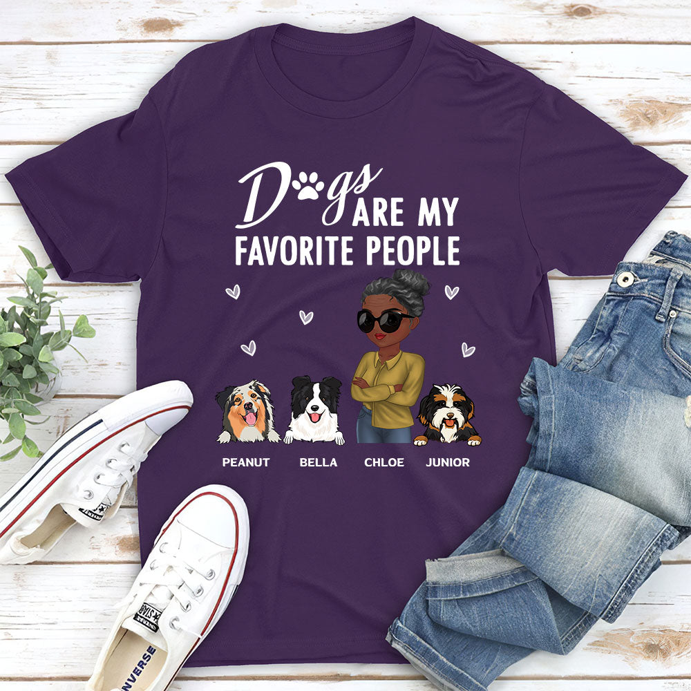 Favorite People - Personalized Custom Unisex T-shirt