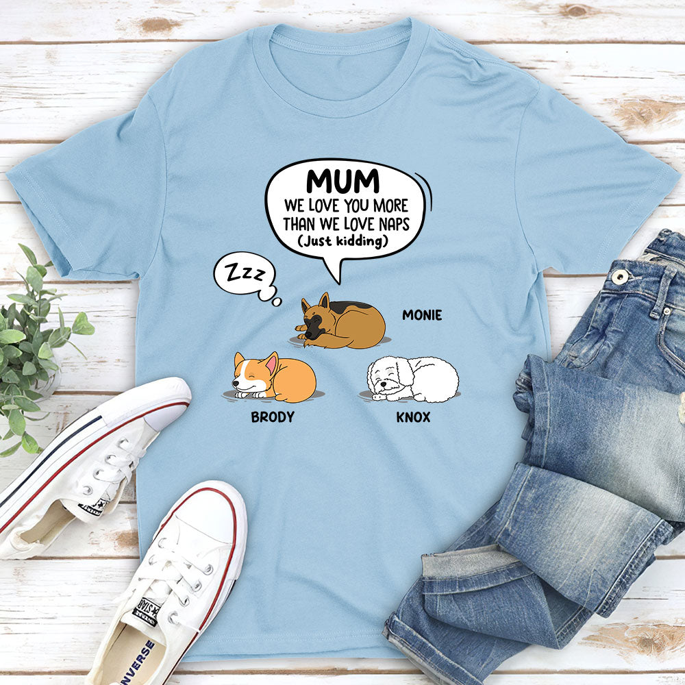 Just Kidding Dad - Personalized Custom Premium T-shirt