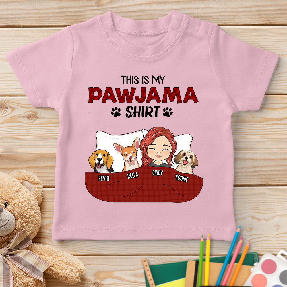 Pawjama Shirt - Personalized Custom Youth T-shirt