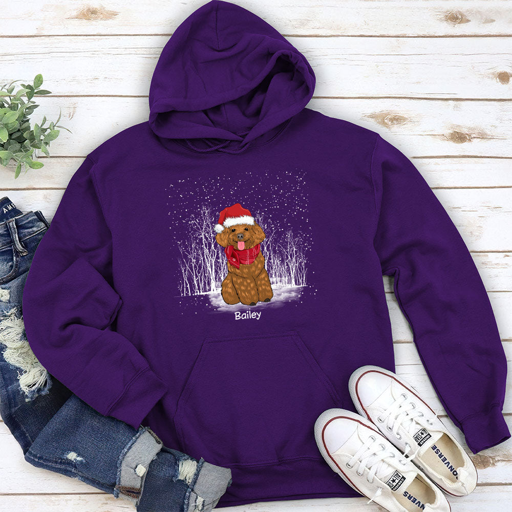 Winter Dog - Personalized Custom Hoodie