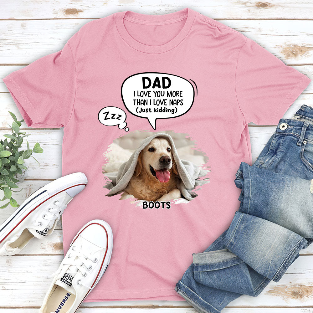 Just Kidding Dad - Personalized Custom Premium T-shirt