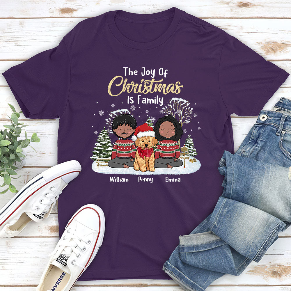 Joy Of Christmas - Personalized Custom Unisex T-shirt