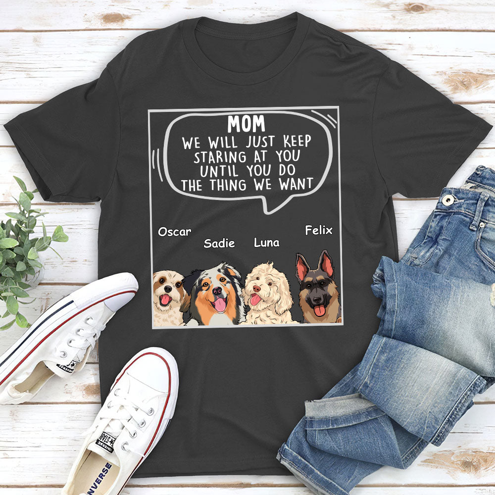 Dogs Will Just 2 - Personalized Custom Premium T-shirt