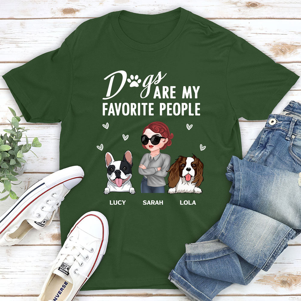 Favorite People - Personalized Custom Unisex T-shirt