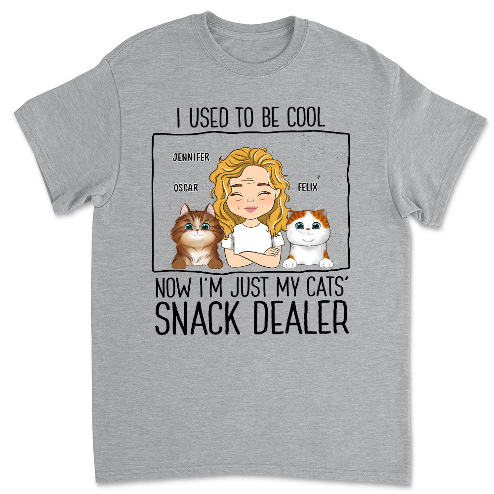 Just A Pet Snack Dealer - Personalized Custom Unisex T-shirt