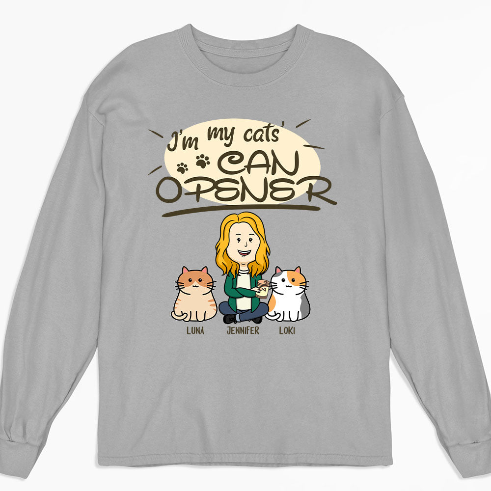 My Can Opener - Personalized Custom Long Sleeve T-shirt