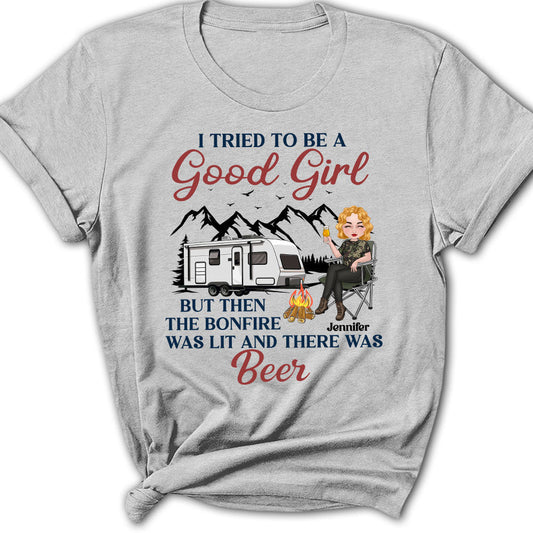 Be A Good Girl - Personalized Custom Women's T-shirt