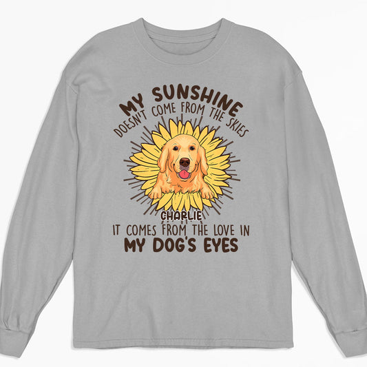 My Sunshine - Personalized Custom Long Sleeve T-shirt