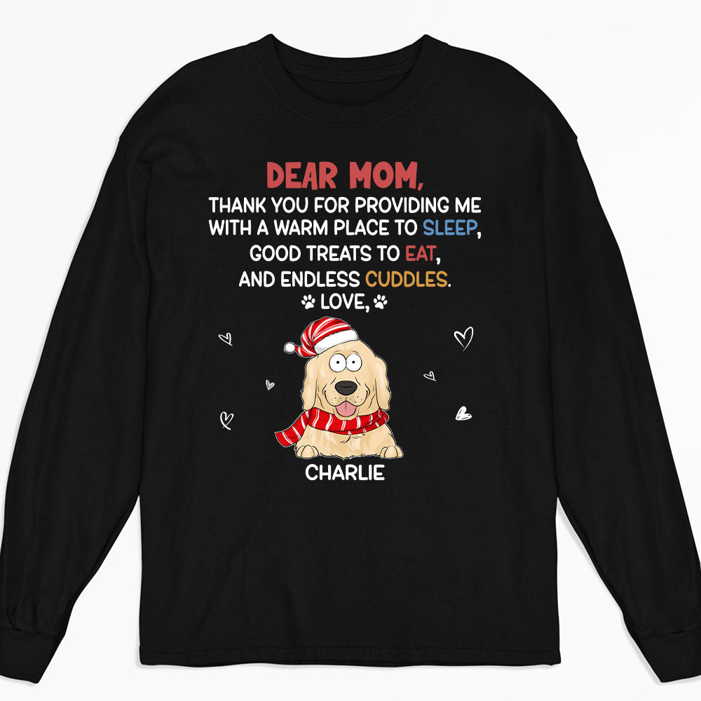 Sleep And Eat - Personalized Custom Long Sleeve T-shirt