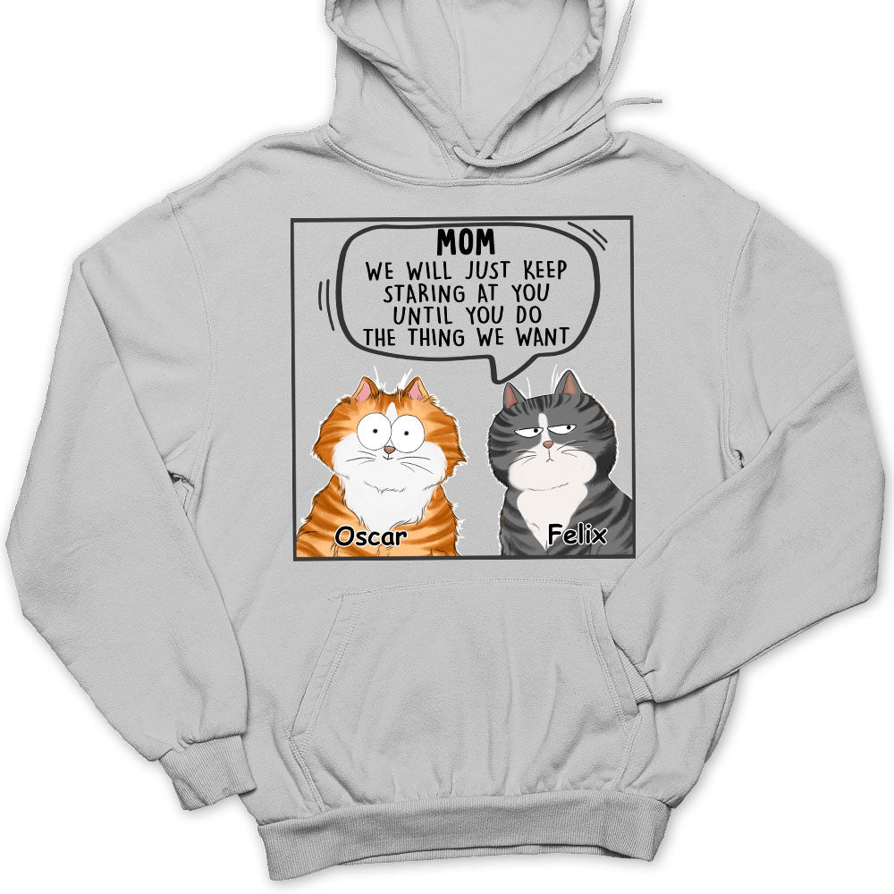 Cats Will Just - Personalized Custom Hoodie