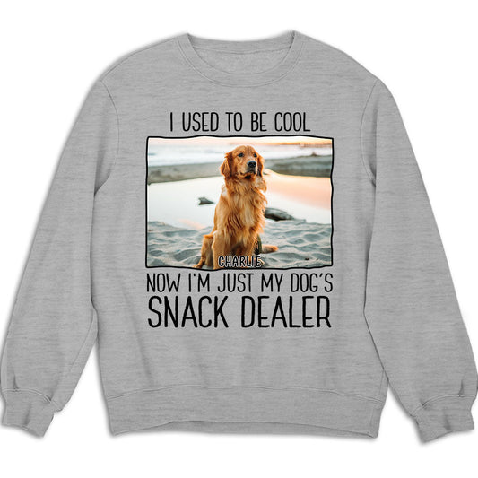 Just A Snack Dealer Photo - Personalized Custom Sweatshirt