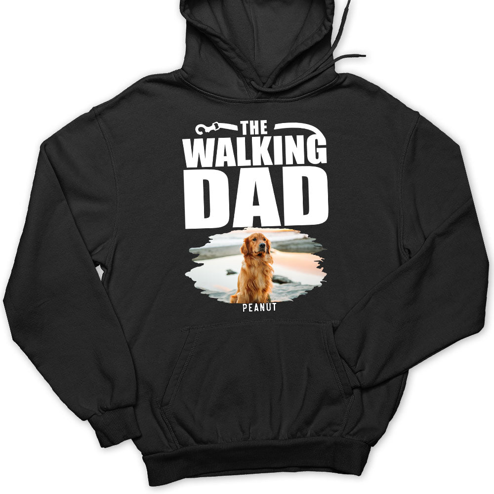 Walking Dad/Mom Photo - Personalized Custom Hoodie