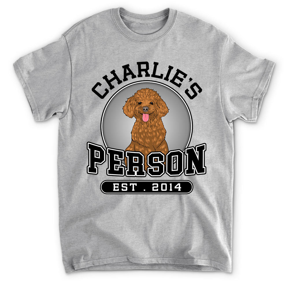 Dog Person 2 - Personalized Custom Unisex T-shirt