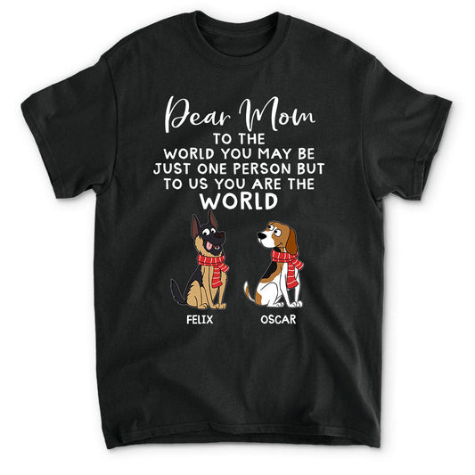 One Person - Personalized Custom Unisex T-Shirt