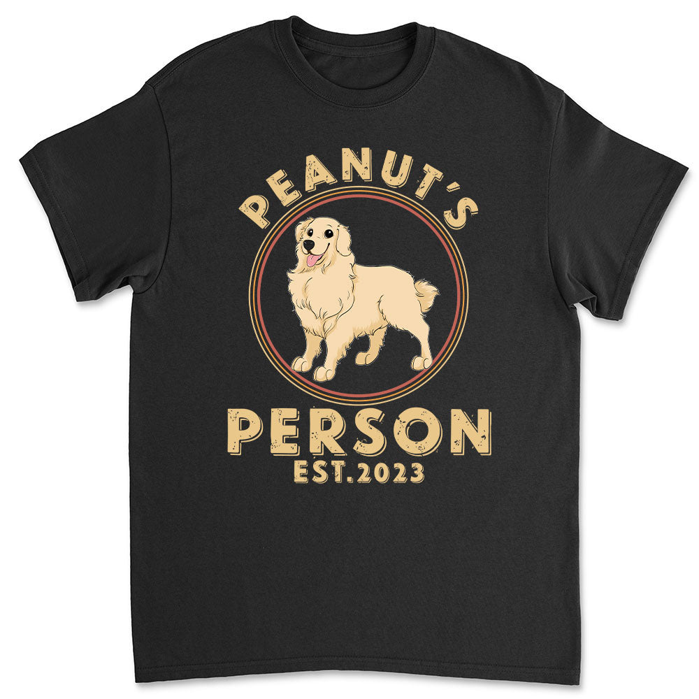 Me And My Person - Personalized Custom Unisex T-shirt