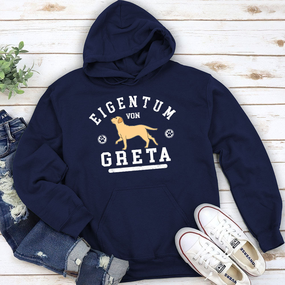 Eigentum - Personalisiertes Hoodie