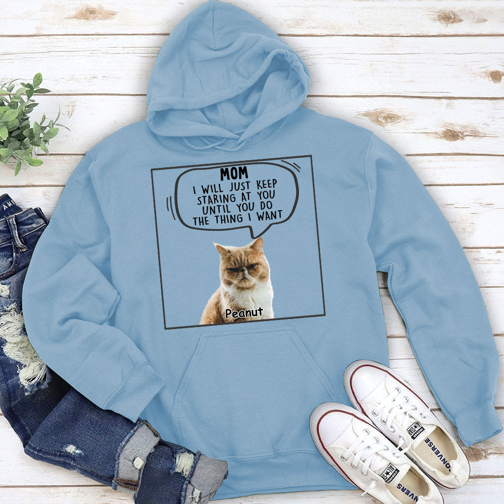 Cats Will Just - Personalized Custom Hoodie