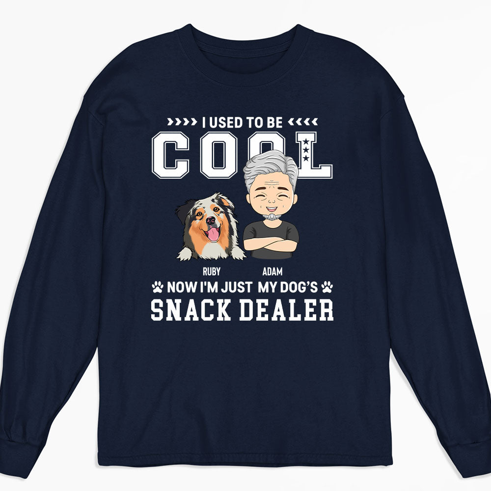 Cool Snack Dealer - Personalized Custom Long Sleeve T-shirt