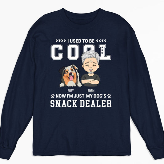 Cool Snack Dealer - Personalized Custom Long Sleeve T-shirt