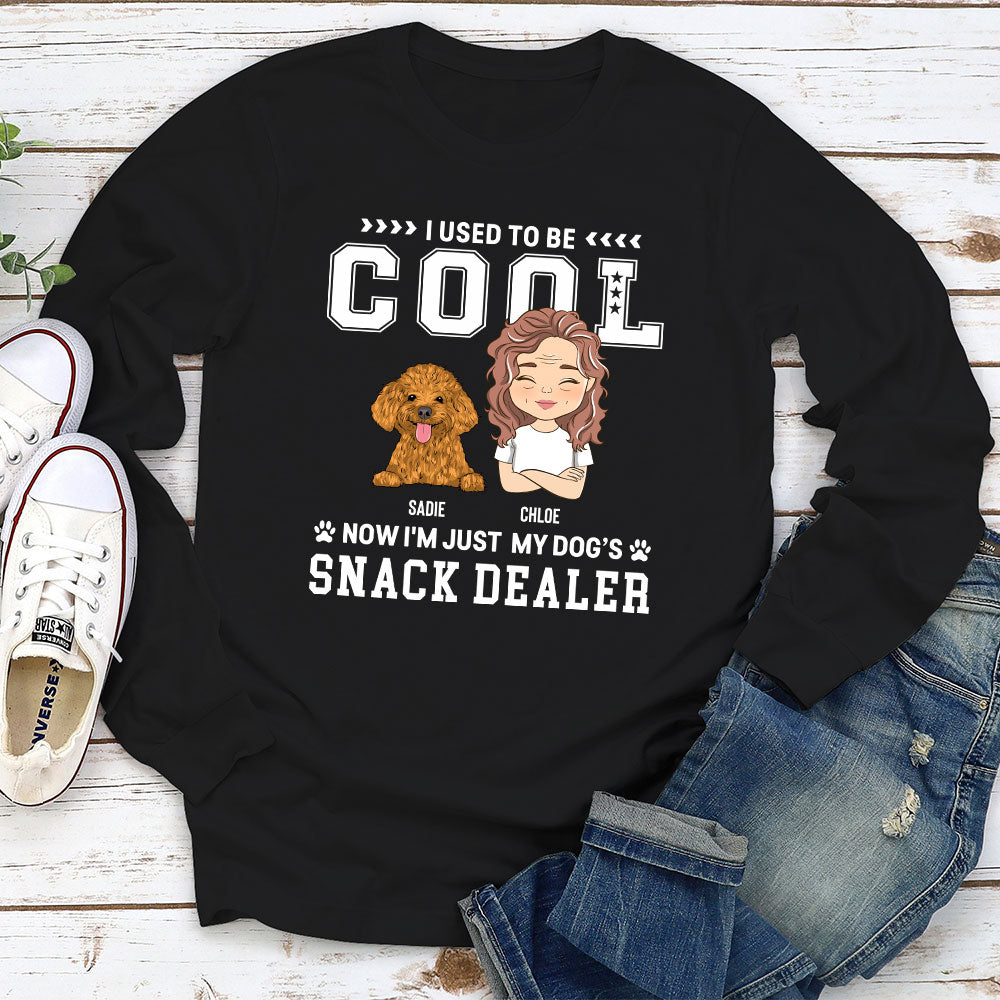 Cool Snack Dealer - Personalized Custom Long Sleeve T-shirt