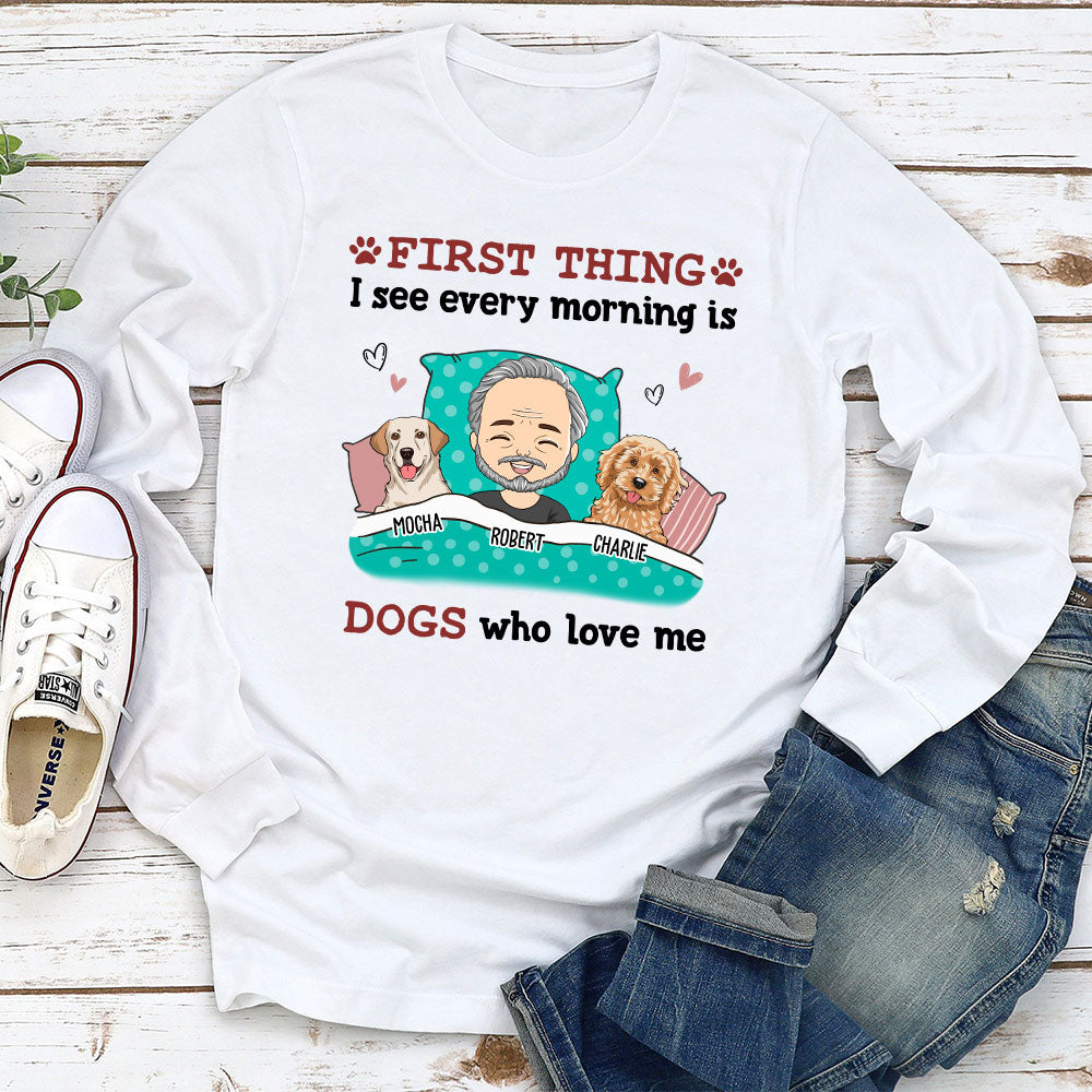 Every Morning - Personalized Custom Long Sleeve T-shirt