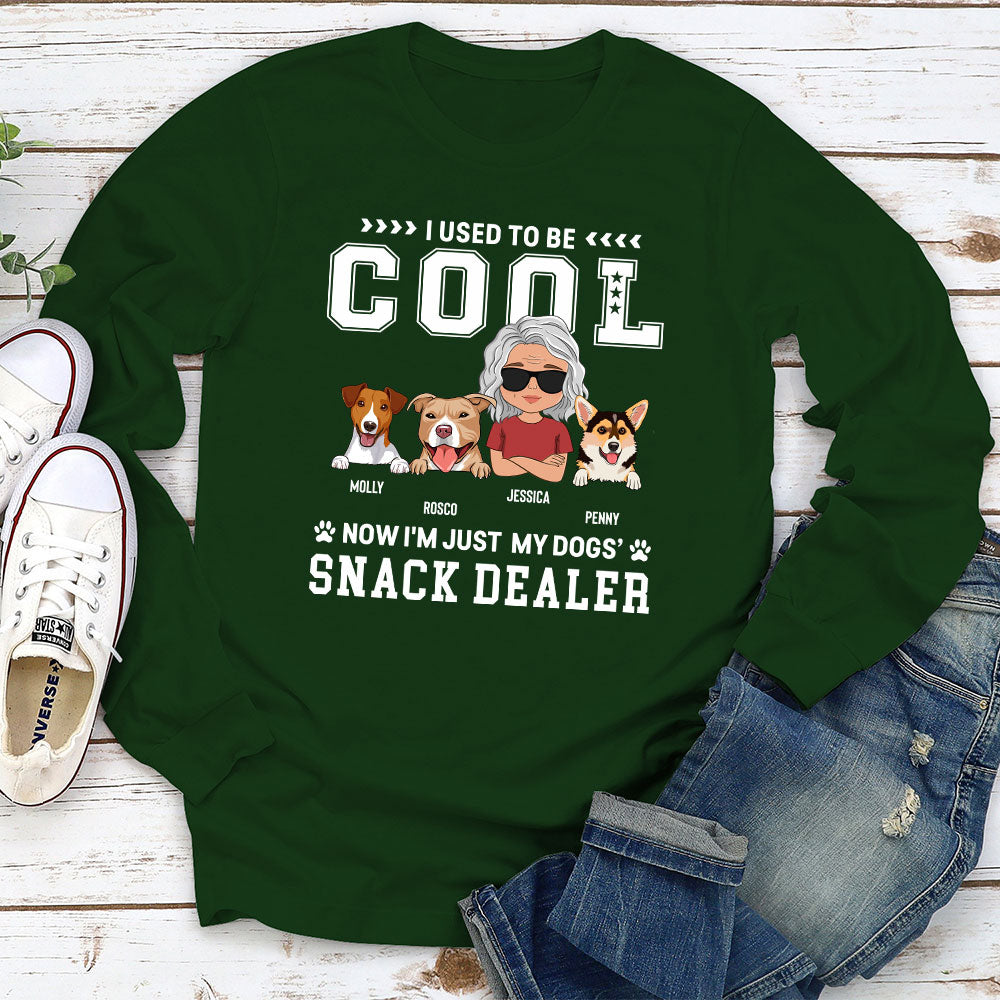 Cool Snack Dealer - Personalized Custom Long Sleeve T-shirt