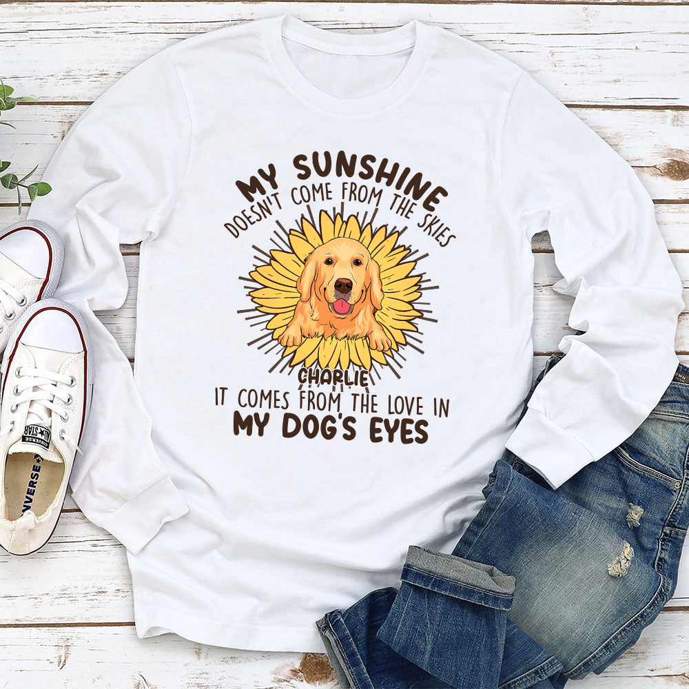 My Sunshine - Personalized Custom Long Sleeve T-shirt
