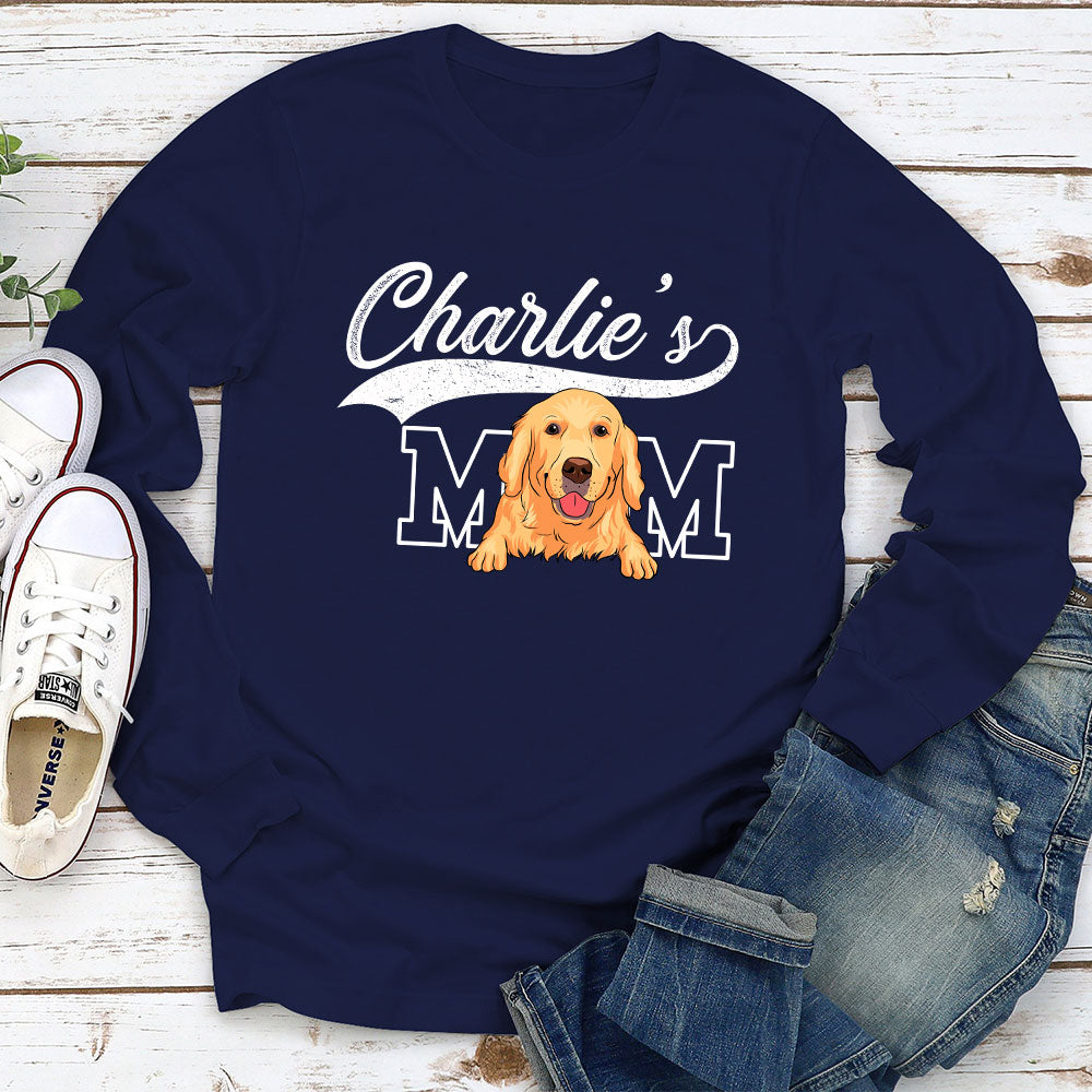Dad Mom Vintage - Personalized Custom Long Sleeve T-shirt