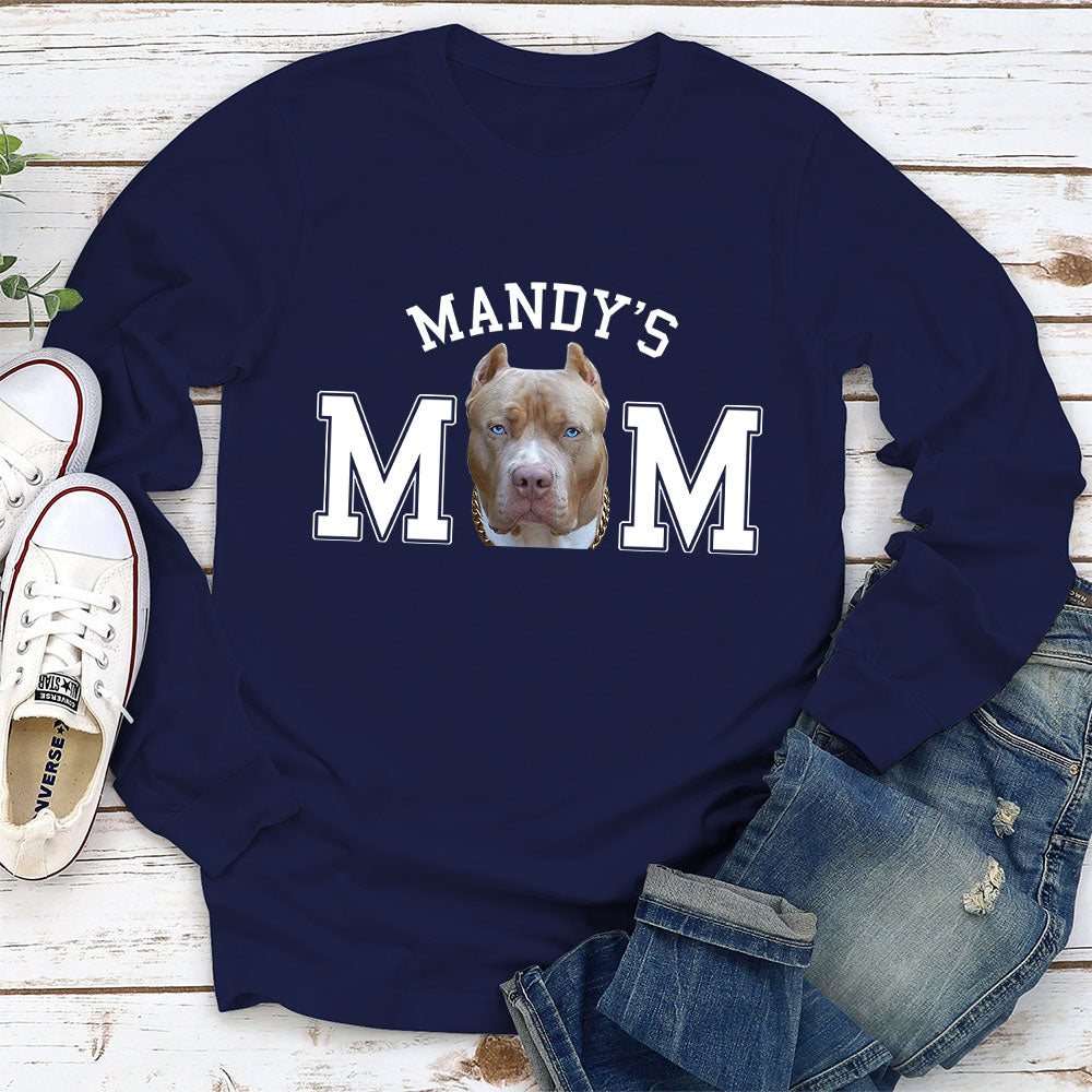 Dad/Mom Basic Photo - Personalized Custom Long Sleeve T-shirt