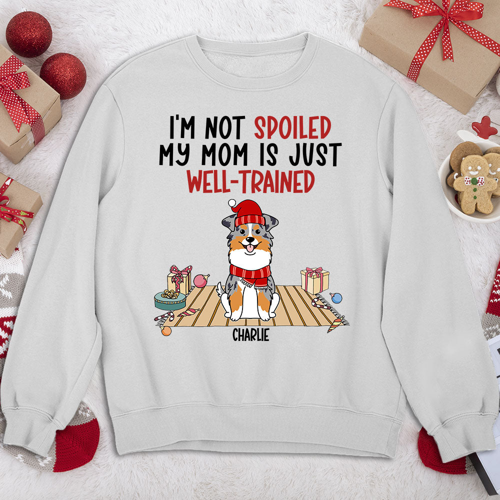 Well Trained Mom - Personalized Custom Sweatshirt