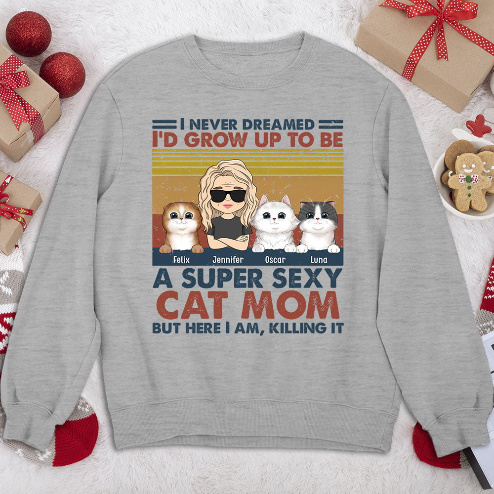 Ultimate Cat Dad - Personalized Custom Sweatshirt