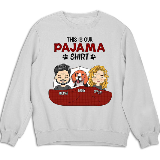 Pajama Shirt Couple - Personalized Custom Sweatshirt