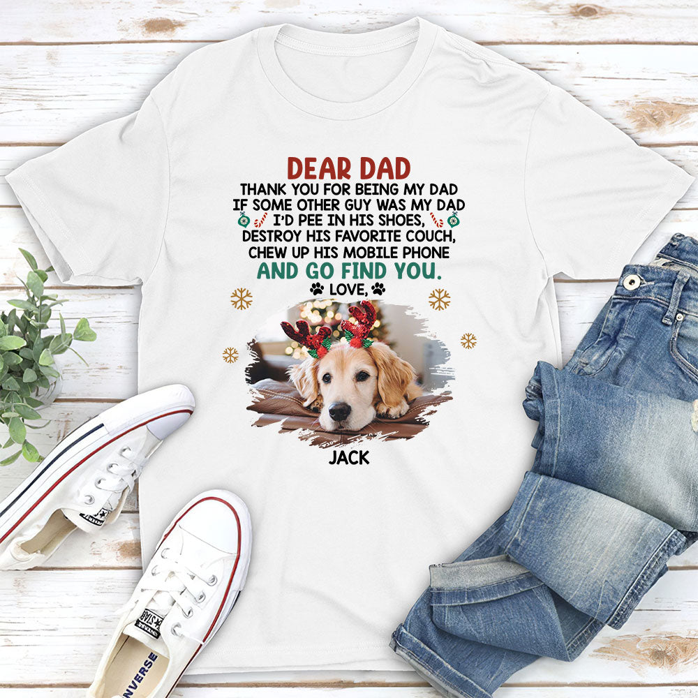 Chew His Phone - Personalized Custom Premium T-shirt