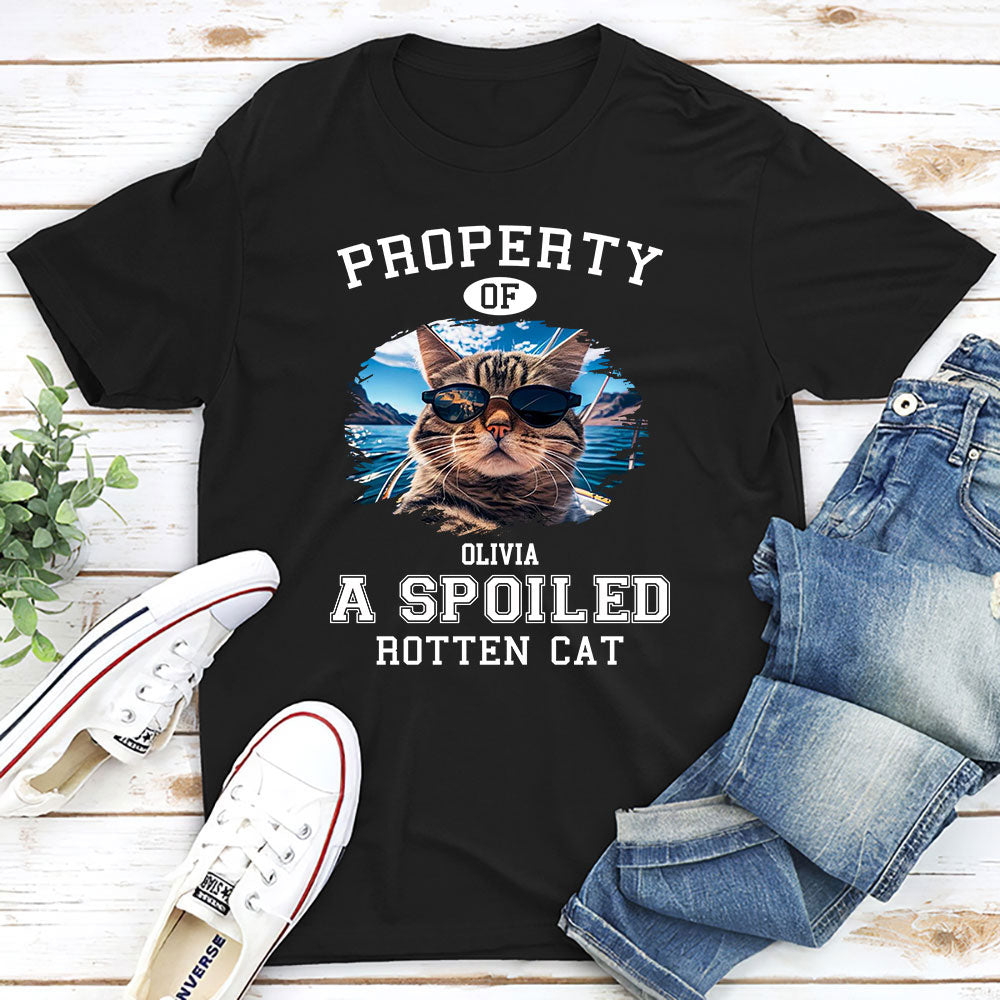 Property Of Rotten Cats - Personalized Custom Unisex T-shirt