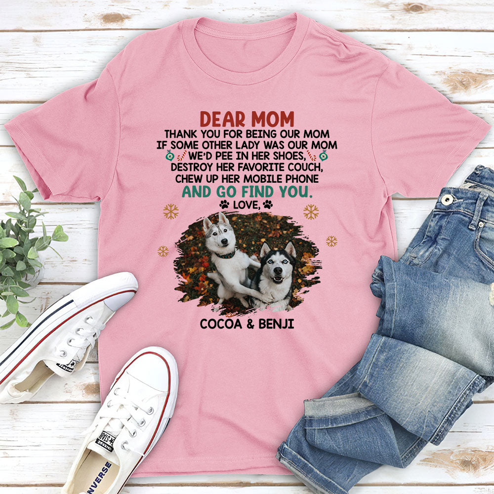 Chew His Phone - Personalized Custom Premium T-shirt