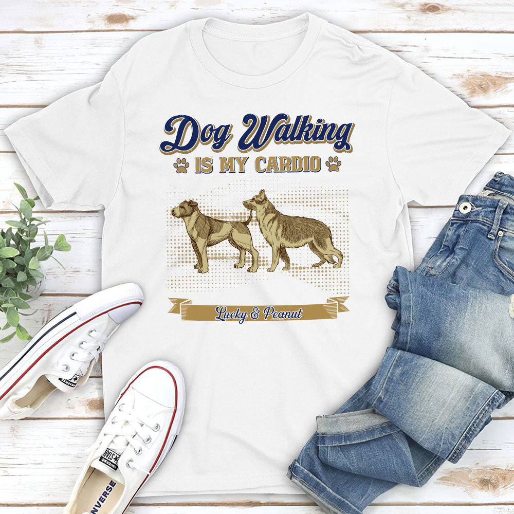 Vintage Dog Style - Personalized Custom Unisex T-shirt