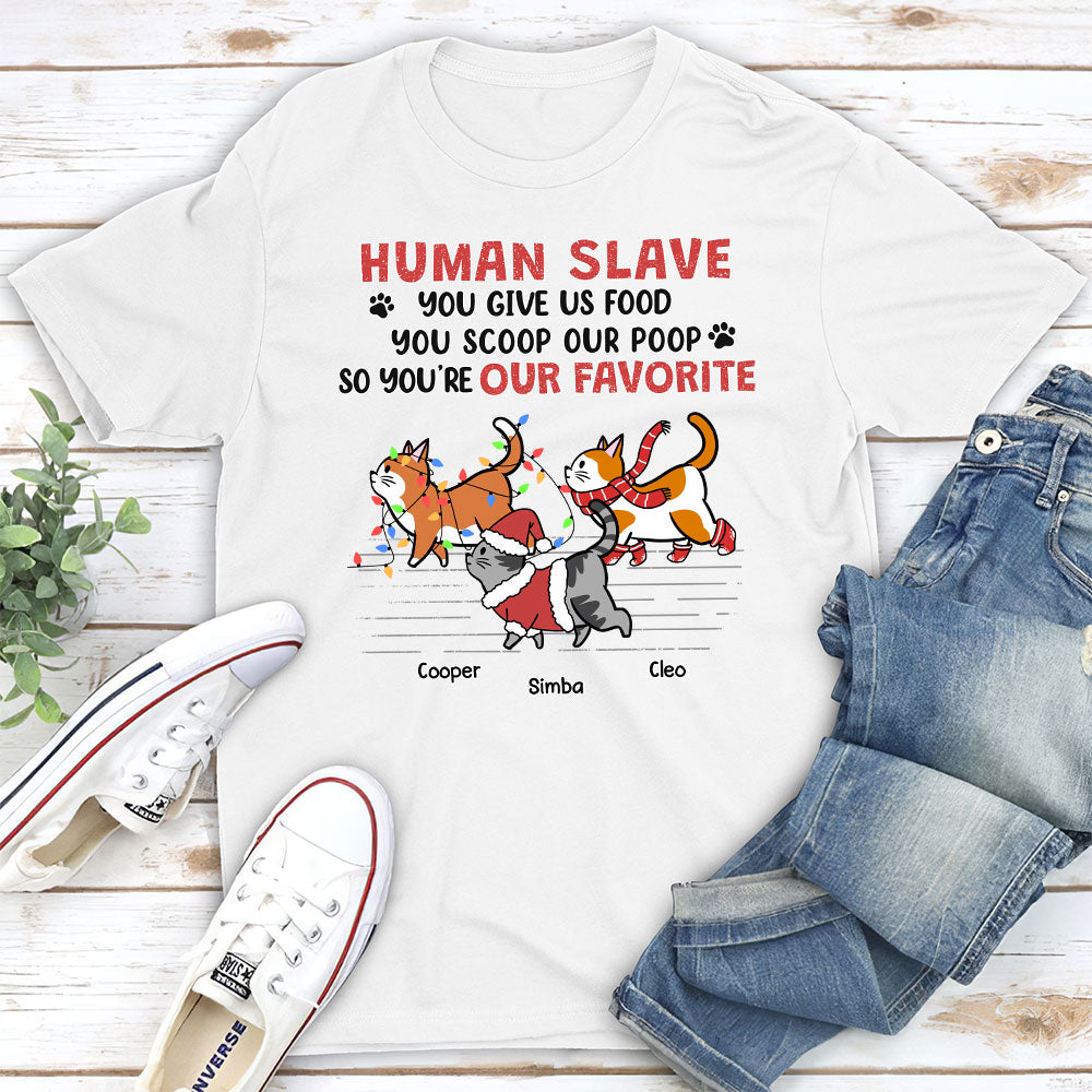 Hooman Give Me Food - Personalized Custom Unisex T-shirt