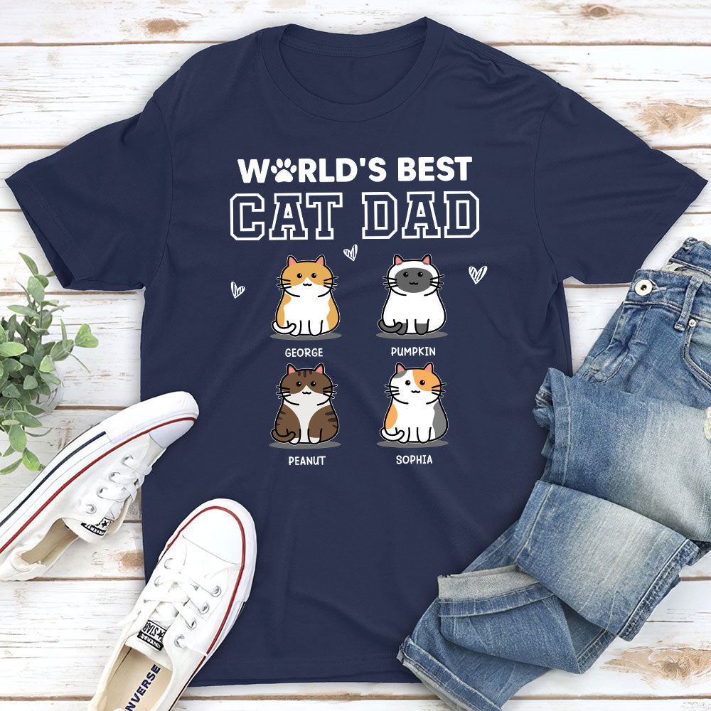Best Mom Of Cat - Personalized Custom Unisex T-shirt