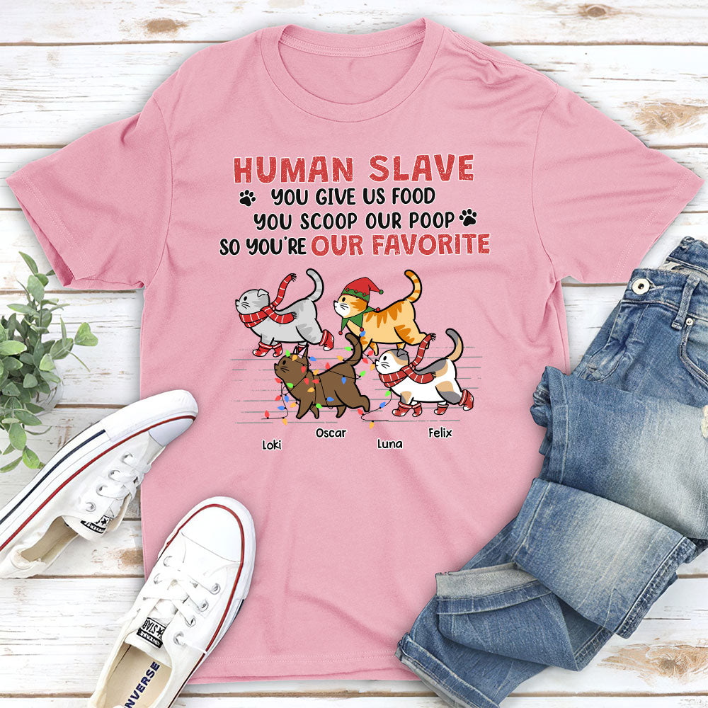 Hooman Give Me Food - Personalized Custom Unisex T-shirt