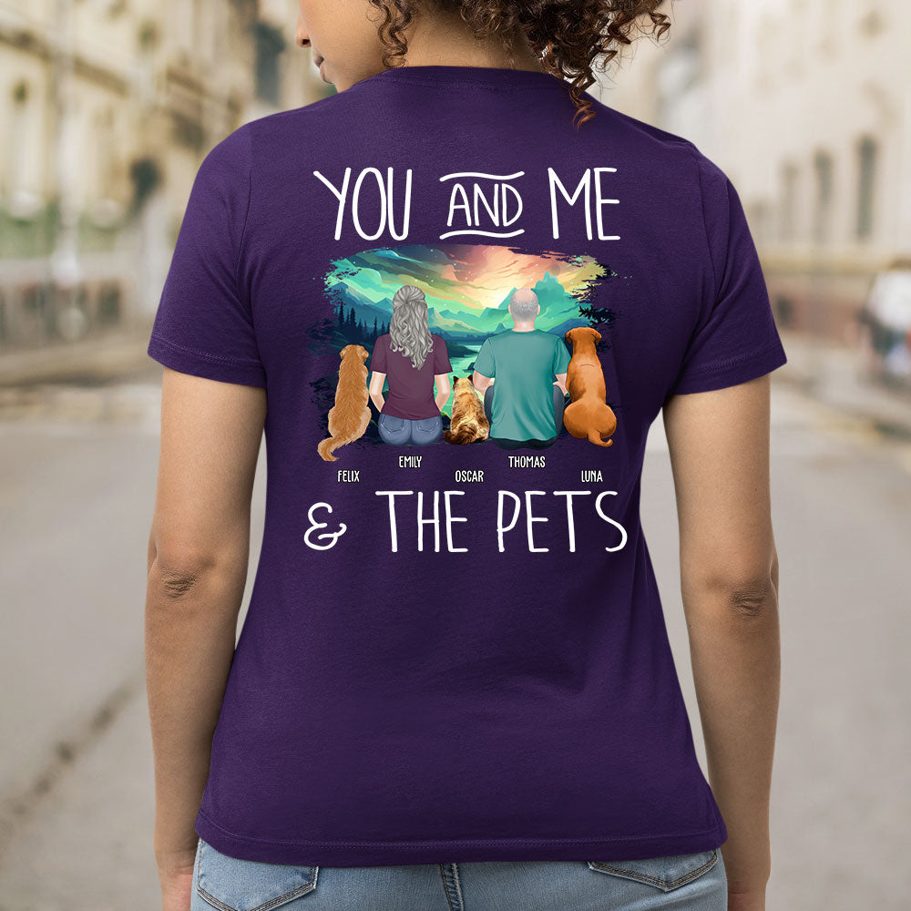 You Me Dogs - Personalized Custom Women's T-shirt
