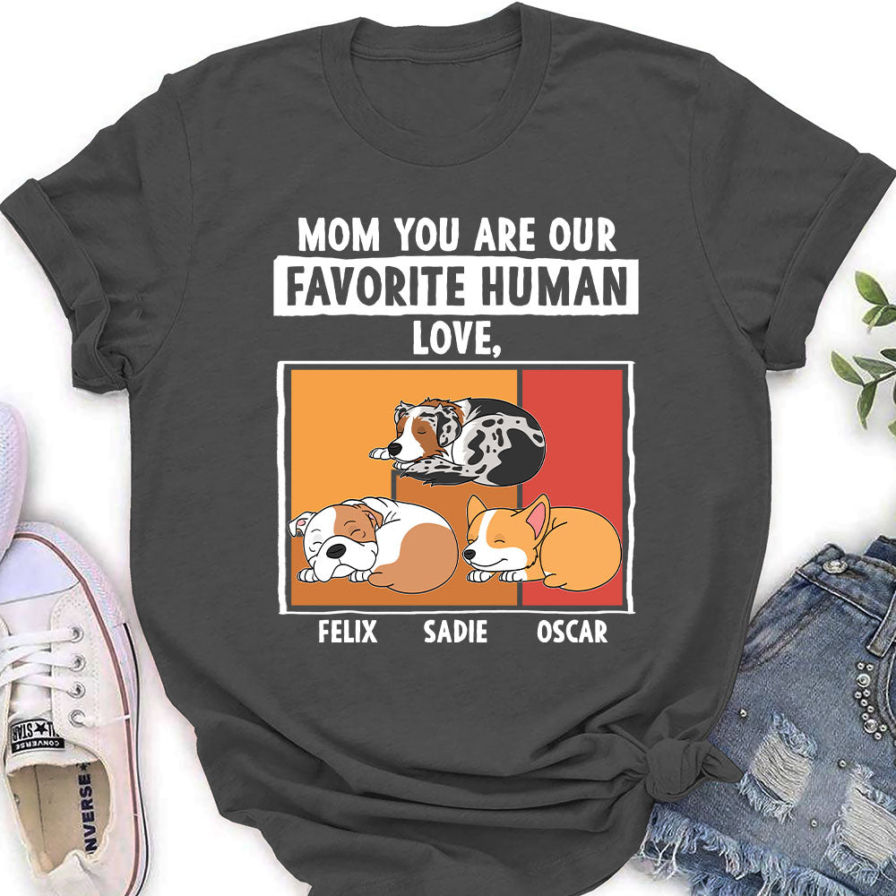 Our Favourite Human - Personalized Custom Women's T-shirt