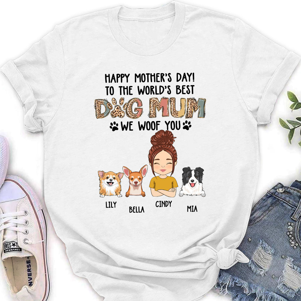 To The Best Mom - Personalized Custom Women's T-shirt