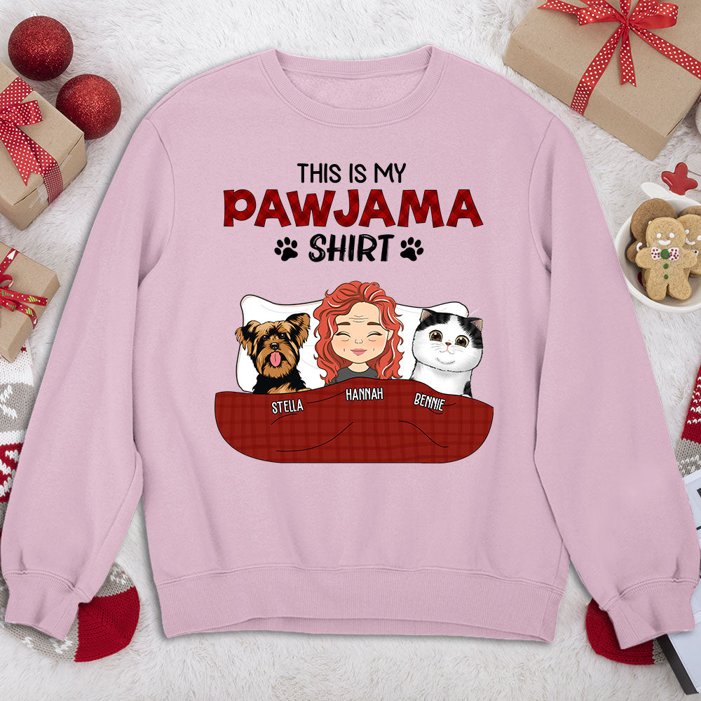 Pajama Shirt Version 2 - Personalized Custom Sweatshirt