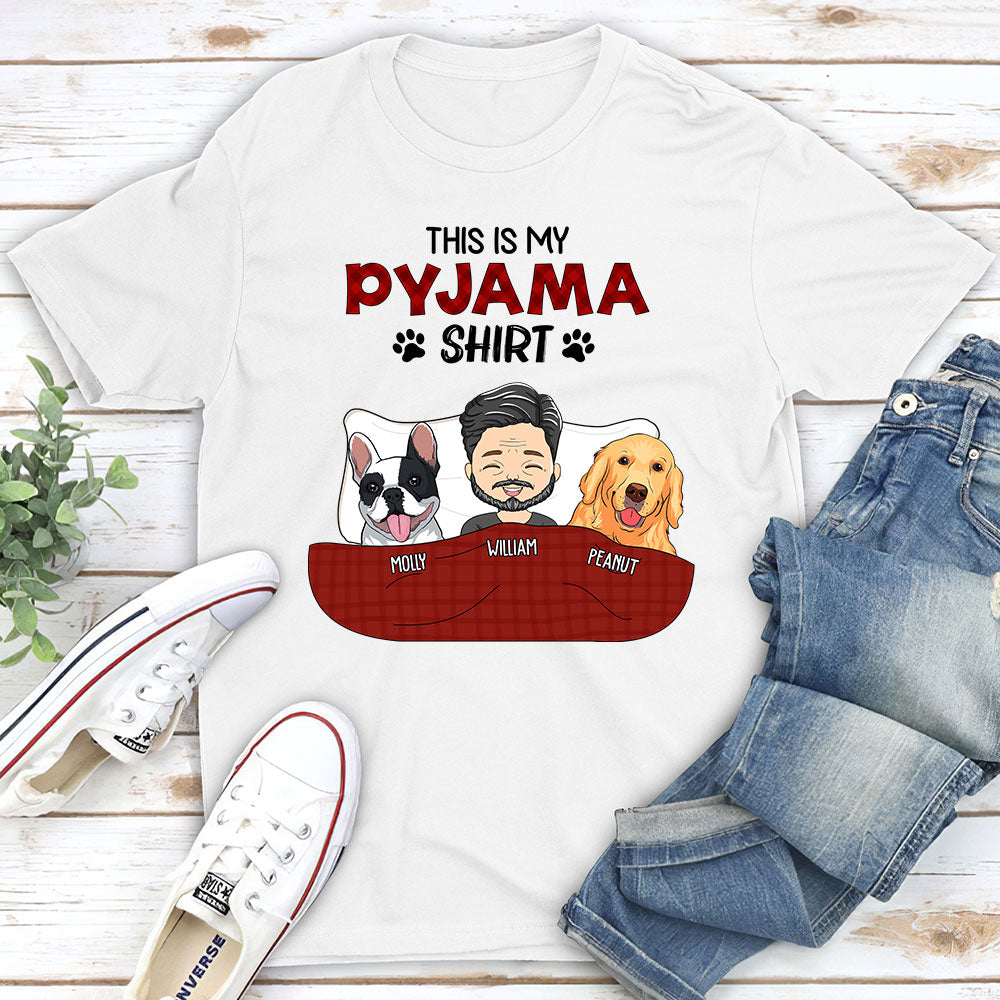 Pyjama Shirt - Personalized Custom Unisex T-shirt
