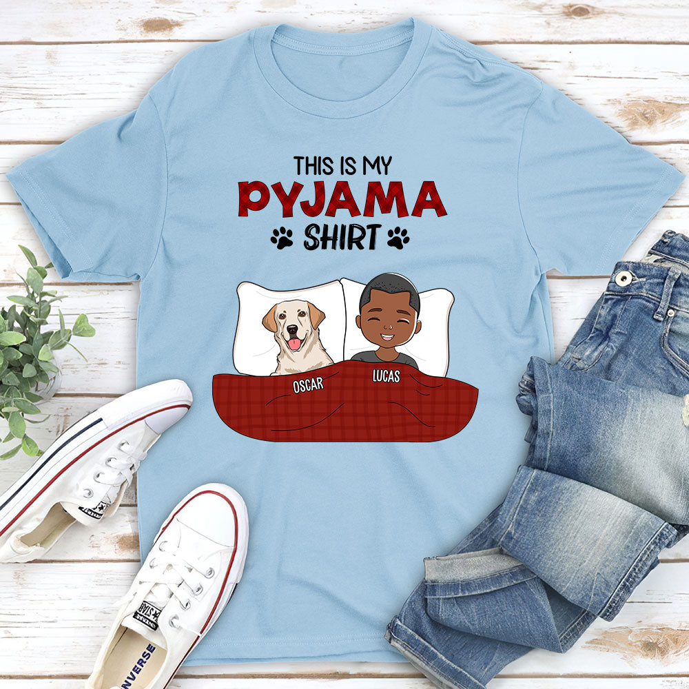 Pyjama Shirt - Personalized Custom Unisex T-shirt