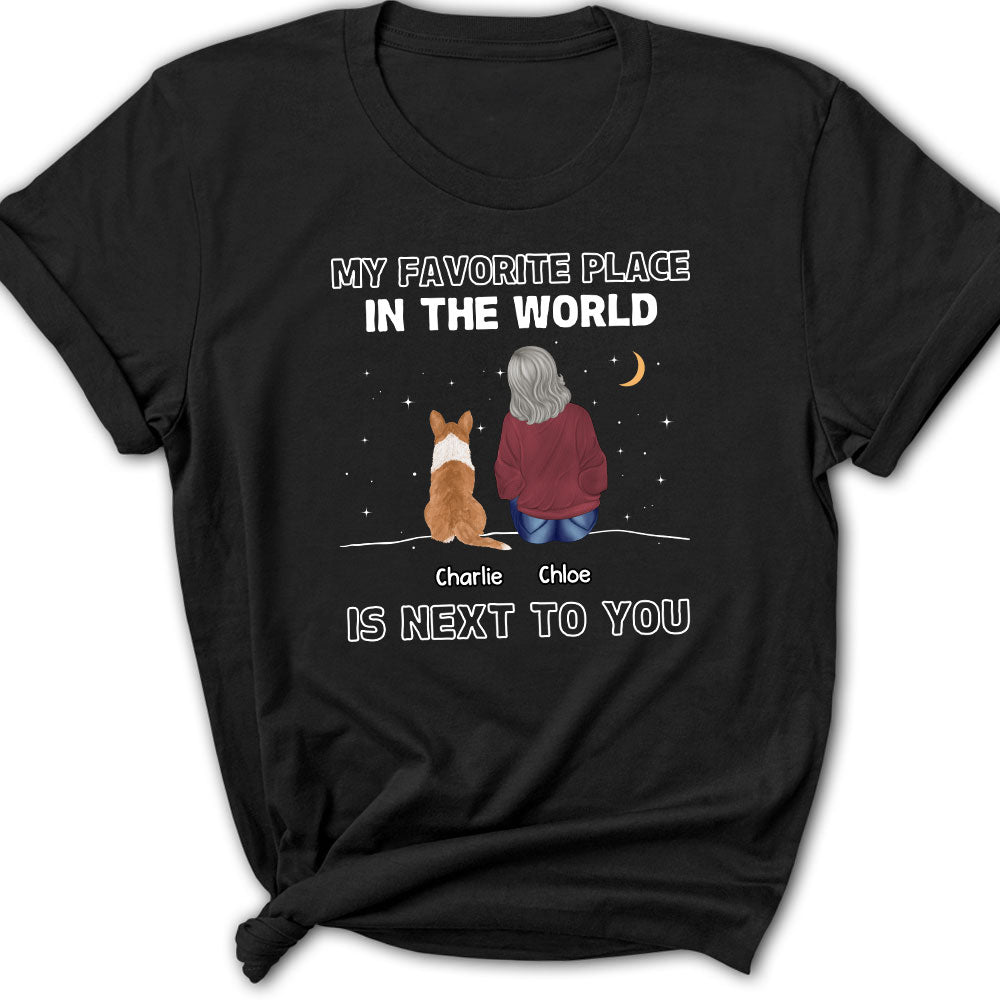 My Favorite Place - Personalized Custom Women's T-shirt