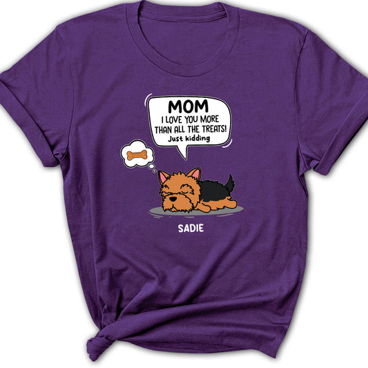 Just Kidding 2 - Personalized Custom Women's T-shirt