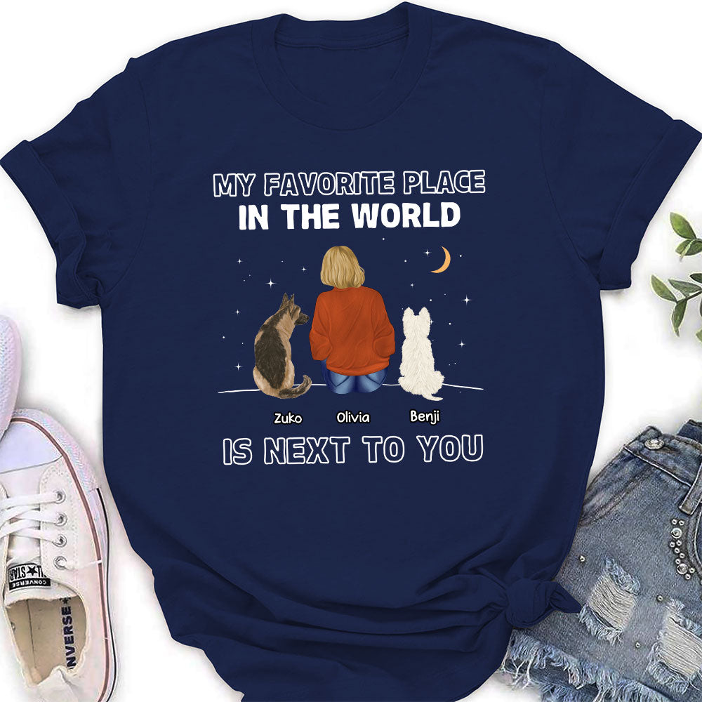 My Favorite Place - Personalized Custom Women's T-shirt